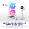 NZXT Kraken Plus RGB 240 mm Flüssigkeitskühlung mit 2 Lüftern, weiße LED, TFT