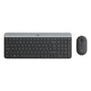 Logitech MK470 kabellose Tastatur, komplett mit optischer Maus, QWERTZ, Graphit
