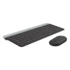 Logitech MK470 kabellose Tastatur, komplett mit optischer Maus, QWERTZ, Graphit