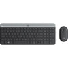 Logitech MK470 kabellose Tastatur, komplett mit optischer Maus, QWERTZ, Graphit
