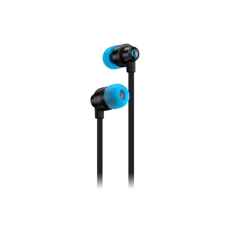 Logitech G333 Gaming-Kopfhörer mit Kabel, 3,5-mm-Klinkenstecker und In-Ear-Mikrofon, schwarz