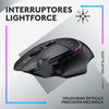 Logitech G G502 X Plus Lightspeed – kabellose RGB-Gaming-Maus mit 25.600 DPI, schwarz