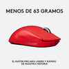 Logitech G Pro X Superlight Maus, rechts, RF, kabellos, optisch, 25.600 DPI (910-006785)