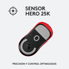 Logitech G Pro X Superlight Maus, rechts, RF, kabellos, optisch, 25.600 DPI (910-006785)