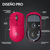 Logitech G PRO X SUPERLIGHT 2 LIGHTSPEED Kabellose Gaming-Maus, Rosa, 44.000 DPI
