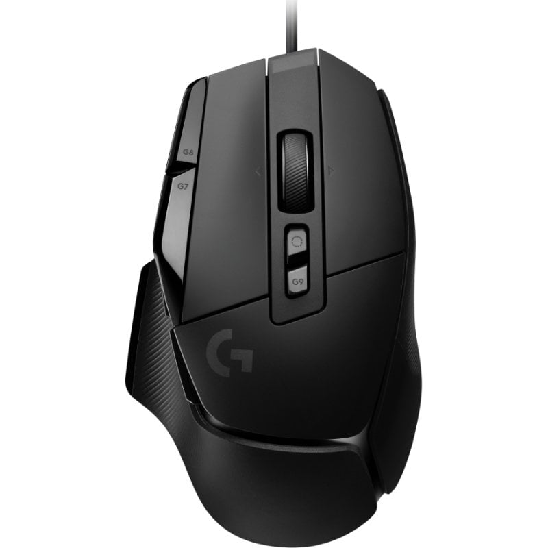 Logitech G Maus, kabelgebunden, 25.600 DPI, ergonomisch, mit 13 Tasten und Gaming-Pad