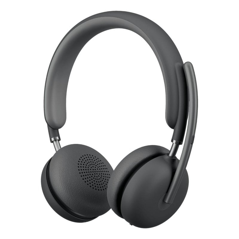 Logitech Zone Wireless 2 Grafit – Bluetooth 5.2-Headset mit aktiver Geräuschunterdrückung (ANC), kabellos und kabelgebunden
