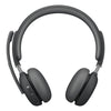 Logitech Zone Wireless 2 Grafit – Bluetooth 5.2-Headset mit aktiver Geräuschunterdrückung (ANC), kabellos und kabelgebunden