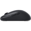 Maus Dell Pro 7, beidhändig bedienbar, RF-Funk, Bluetooth, 6000 DPI, schwarz, wiederaufladbar