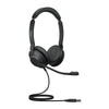 Kopfhörer Jabra Evolve2 30 SE, kabelgebunden, USB-A, Büro, Callcenter, Geräuschisolierung, Schwarz
