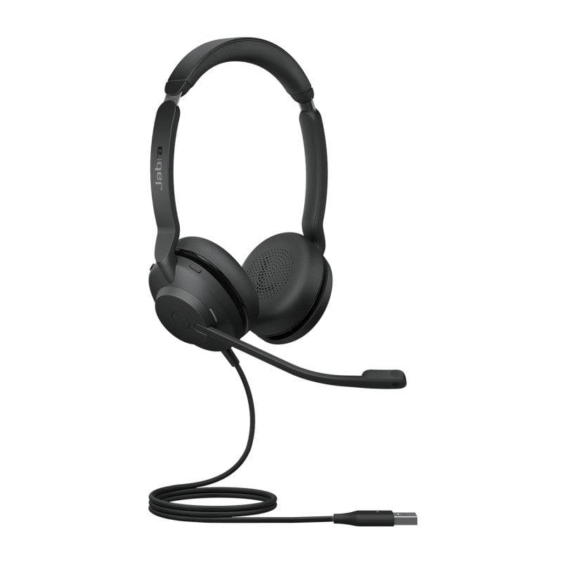 Kopfhörer Jabra Evolve2 30 SE, kabelgebunden, USB-A, Büro, Callcenter, Geräuschisolierung, Schwarz