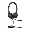 Kopfhörer Jabra Evolve2 30 SE, kabelgebunden, USB-A, Büro, Callcenter, Geräuschisolierung, Schwarz