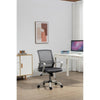 Bürostuhl Activejet YK01, gepolsterte Sitzfläche, Netzrückenlehne, höhenverstellbar, grau