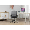 Bürostuhl Activejet YK01, gepolsterte Sitzfläche, Netzrückenlehne, höhenverstellbar, grau