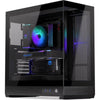PC-Gehäuse Endorfy Fishtank 6000 Flex Midi-Tower Schwarz, gehärtetes Glas, ARGB