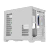 PC-Gehäuse Darkflash FT418 Mini-Tower, weiß, mit 6 ARGB-Lüftern