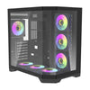 Gehäuse Darkflash FT418 PRO + 7 ARGB-Lüfter Schwarz