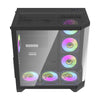Gehäuse Darkflash FT418 PRO + 7 ARGB-Lüfter Schwarz