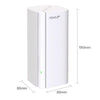 Tenda EE3 Pro Router, Wi-Fi 6E, 2882 Mbit/s, Dualband, 5 interne Antennen