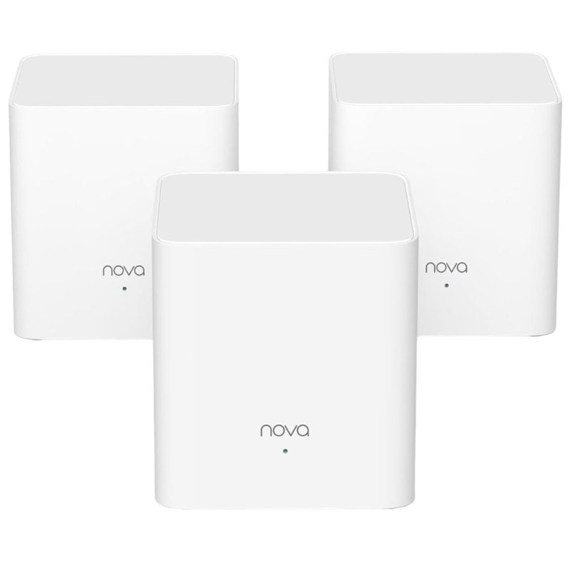 Tenda MX3 (3er-Pack) Dualband (2,4 GHz/5 GHz) Wi-Fi 6 (802.11ax) Weiß 1 Intern