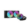 DeepCool LE240 V2 Flüssigkeitskühlung, 240 mm, 2 Lüfter mit RGB-LEDs