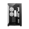 PC-Gehäuse DeepCool CG590U 5F Tower ATX aus gehärtetem Glas, schwarz
