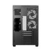 PC-Gehäuse DeepCool CG590U 5F Tower ATX aus gehärtetem Glas, schwarz