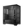 Gehäuse DeepCool CG580 Midi-Tower Schwarz ATX Gehärtetes Glas