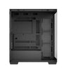 Gehäuse DeepCool CG580 Midi-Tower Schwarz ATX Gehärtetes Glas