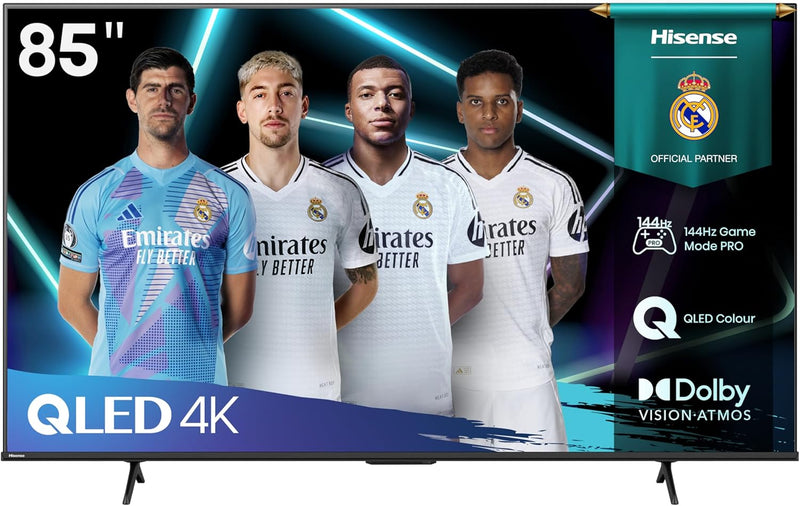 Hisense QLED 85E7Q Pro 85″ 4K Gaming 144 Hz AMD Freesync Premium Dolby Vision Atmos