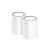 CUDY WiFi-Mesh-System mit 2 Knoten, 2402 Mbit/s, 399 m² Reichweite, mit Wi-Fi 6 und VPN