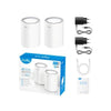 CUDY WiFi-Mesh-System mit 2 Knoten, 2402 Mbit/s, 399 m² Reichweite, mit Wi-Fi 6 und VPN
