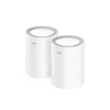 CUDY WiFi-Mesh-System mit 2 Knoten, 2402 Mbit/s, 399 m² Reichweite, mit Wi-Fi 6 und VPN