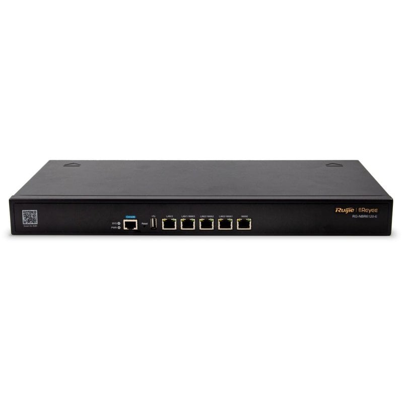 Ruijie RG-NBR6120-E Router, Gigabit-Ethernet, 1,2 GHz, L7, DPI, VPN-Visualisierung