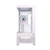 Gehäuse Einarex PRISMA SM501D RGB Weiß Micro-ATX Mini-ITX Weiß Glas
