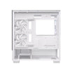 Gehäuse Einarex PRISMA SM501D RGB Weiß Micro-ATX Mini-ITX Weiß Glas