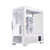 Gehäuse Einarex PRISMA SM501D RGB Weiß Micro-ATX Mini-ITX Weiß Glas