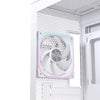 Gehäuse Einarex PRISMA SM501D RGB Weiß Micro-ATX Mini-ITX Weiß Glas