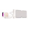 Einarex EXWC-VX-1240R-W Flüssigkeitskühlung 240 mm 2 RGB-Lüfter Unendlicher Spiegel Weiß