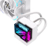Einarex EXWC-VX-1240R-W Flüssigkeitskühlung 240 mm 2 RGB-Lüfter Unendlicher Spiegel Weiß