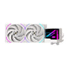 Einarex EXWC-VX-1240R-W Flüssigkeitskühlung 240 mm 2 RGB-Lüfter Unendlicher Spiegel Weiß