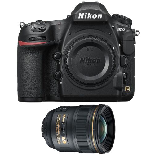 Nikon D850 (ohne Objektiv) + AF-S Nikkor 24 mm 1:1,4G ED