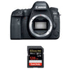 Canon EOS 6D Mark II (ohne Objektiv) + SanDisk 128 GB Extreme PRO UHS-I SDXC 170 MB/s | 2 Jahre Garantie