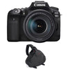 Canon EOS 90D + 18–135 mm f/3,5–5,6 IS USM + Tasche | 2 Jahre Garantie