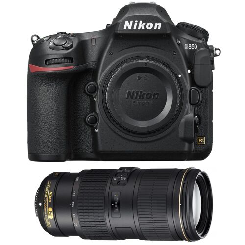 Nikon D850 (ohne Objektiv) + AF-S Nikkor 70–200 mm f/4G ED VR