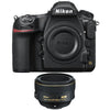 Nikon D850 (ohne Objektiv) + AF-S Nikkor 58 mm f/1,4G