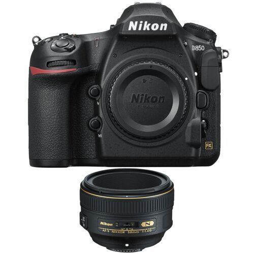 Nikon D850 (ohne Objektiv) + AF-S Nikkor 58 mm f/1,4G