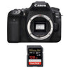 Canon EOS 90D (ohne Objektiv) + SanDisk 128 GB Extreme PRO UHS-I SDXC 170 MB/s | 2 Jahre Garantie