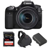 Canon EOS 90D + EF-S 18-135mm IS USM + SanDisk 128 GB Extreme PRO + LP-E6N + Tasche