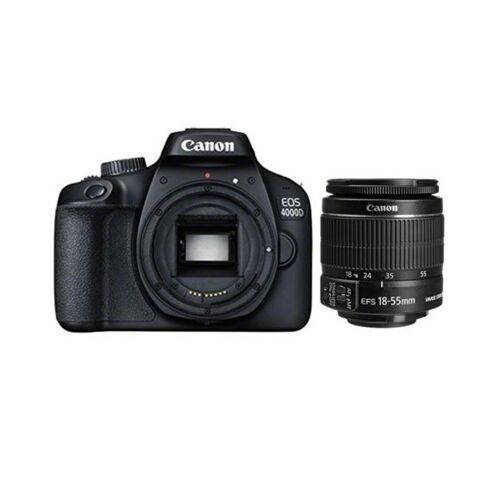 CANON EOS 4000D 18 Megapixel KIT EF-S 18–55 mm F3,5–5,6 IS II